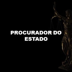 PROCURADOR DO ESTADO: CURSO ONLINE COM APOSTILA EM PDF