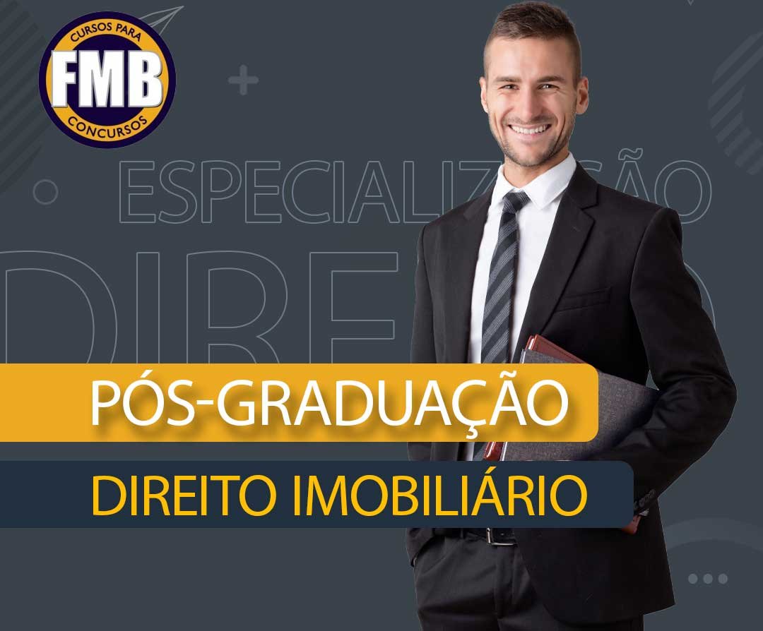 PÓS-GRADUAÇÃO LATO SENSU EM DIREITO IMOBILIÁRIO